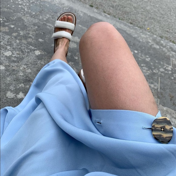 Mango croc effect sandals bloggers favorite